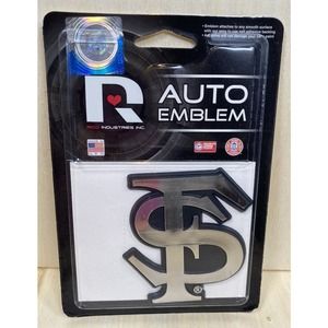 Florida‎ State University Seminoles Solid Metal Auto Emblem New Licensed